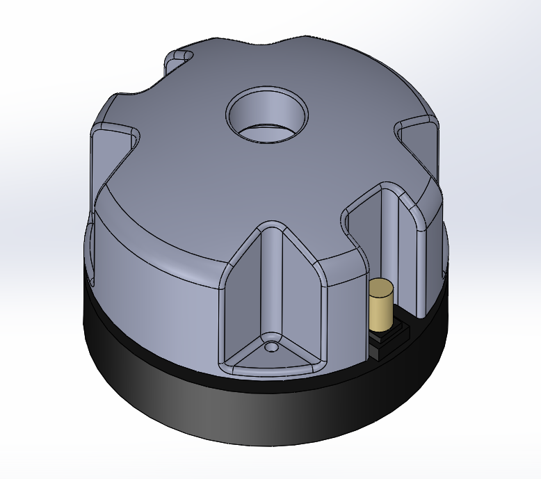 3D CAD File --- Rear Cover No.2376 for SB Audience 65CDN-T