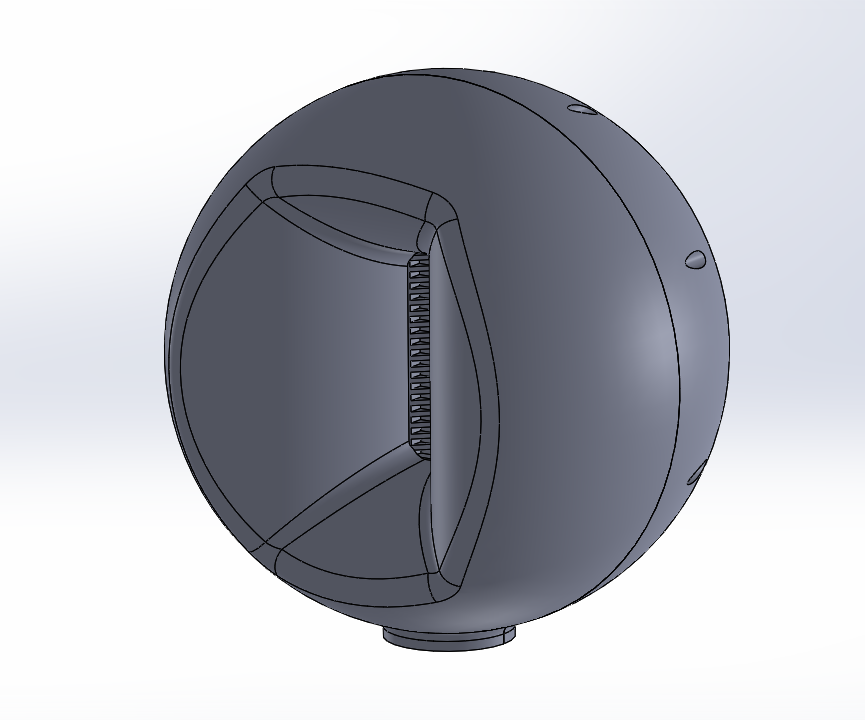 3D CAD Files -- Tweeter Ball No.3181 for Original ESS Heil AMT
