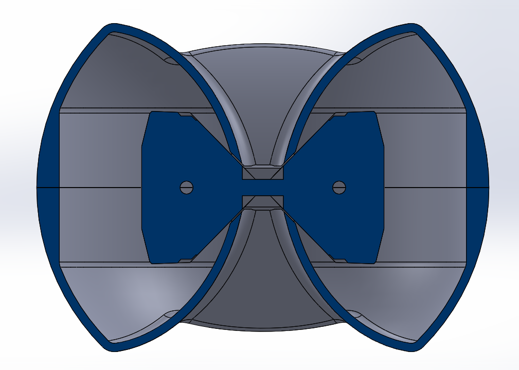 3D CAD Files -- Tweeter Ball No.3181 for Original ESS Heil AMT