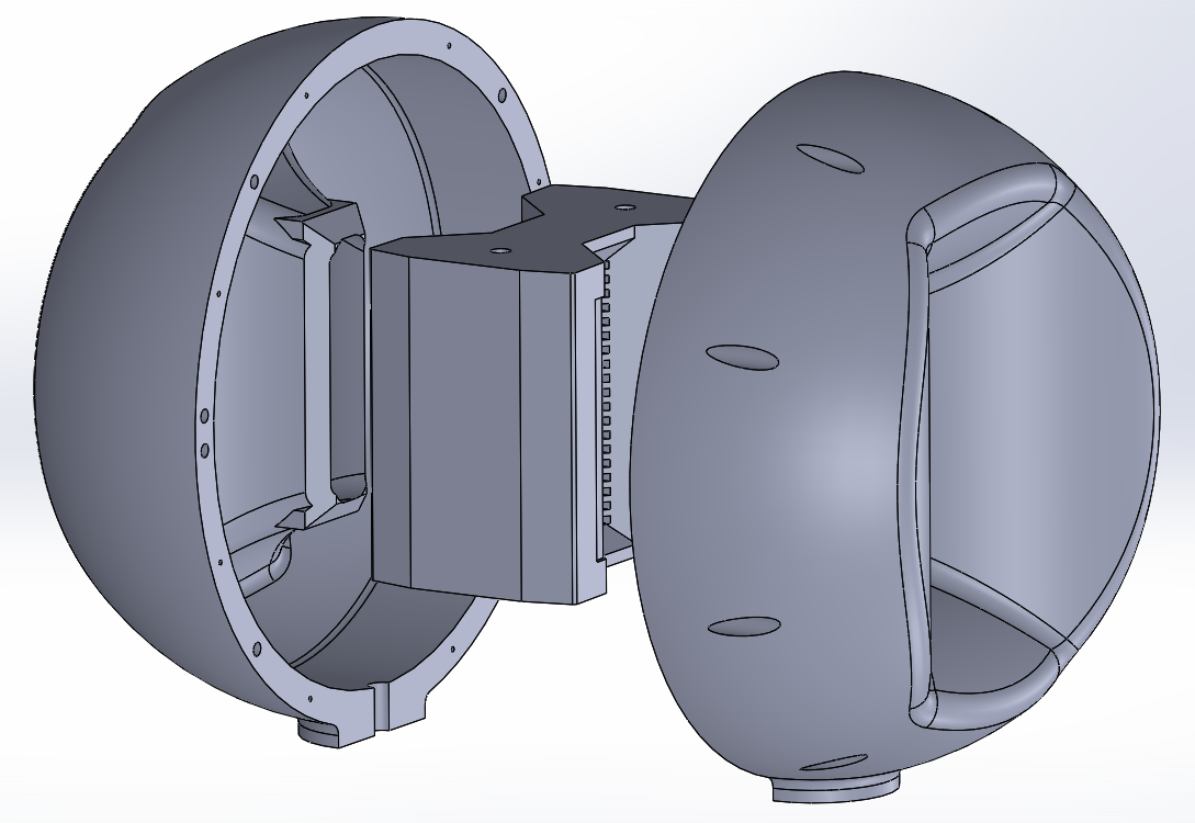 3D CAD Files -- Tweeter Ball No.3181 for Original ESS Heil AMT