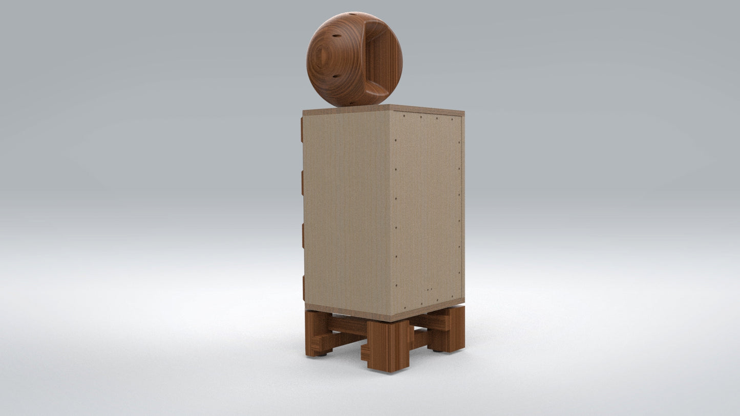 3D CAD Files -- Tweeter Ball No.3181 for Original ESS Heil AMT