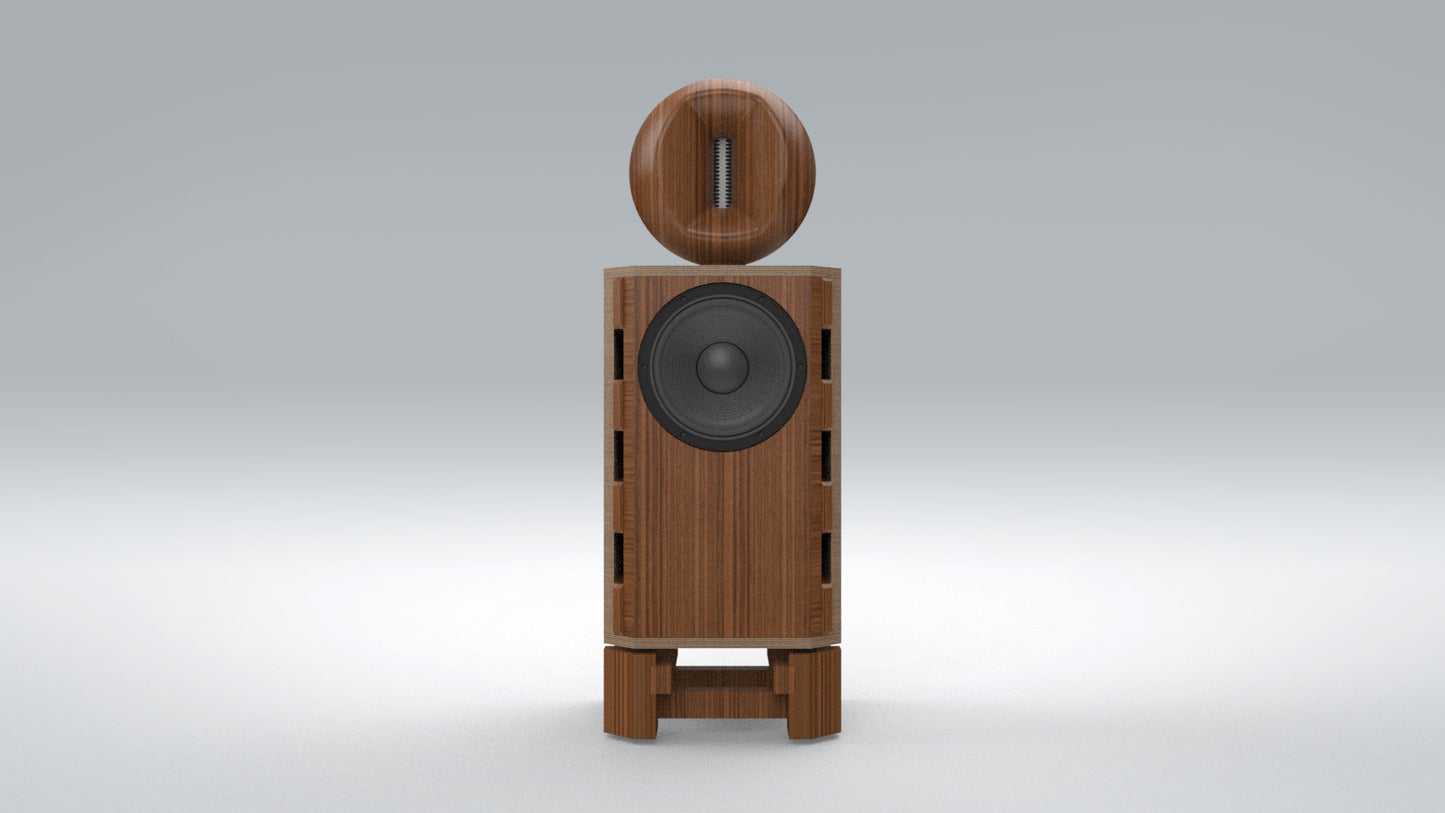 3D CAD Files -- Tweeter Ball No.3181 for Original ESS Heil AMT