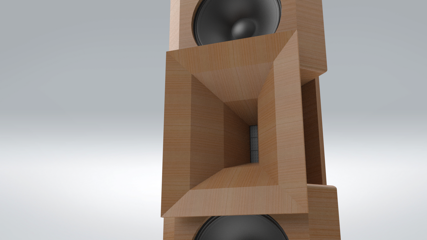 Speaker System No.3316 DIY Plan Set