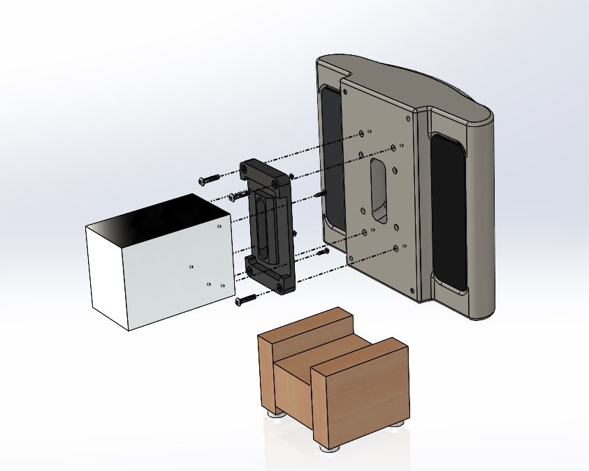 3D CAD Model for Horn No.1155 —- Biradial for RAAL 7020XR