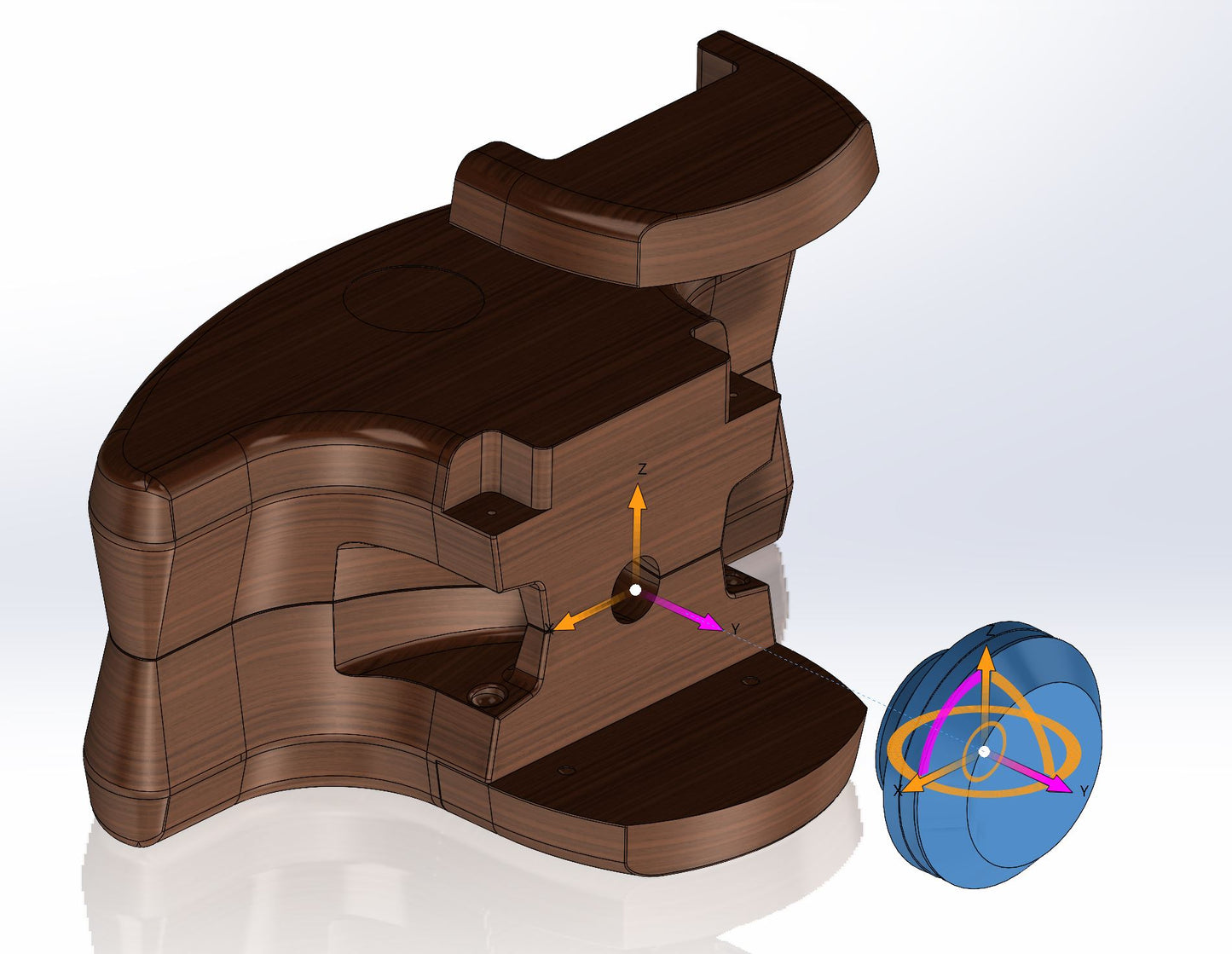 3D CAD plans for ES-290 Biradial Horn -- Horn No.1670