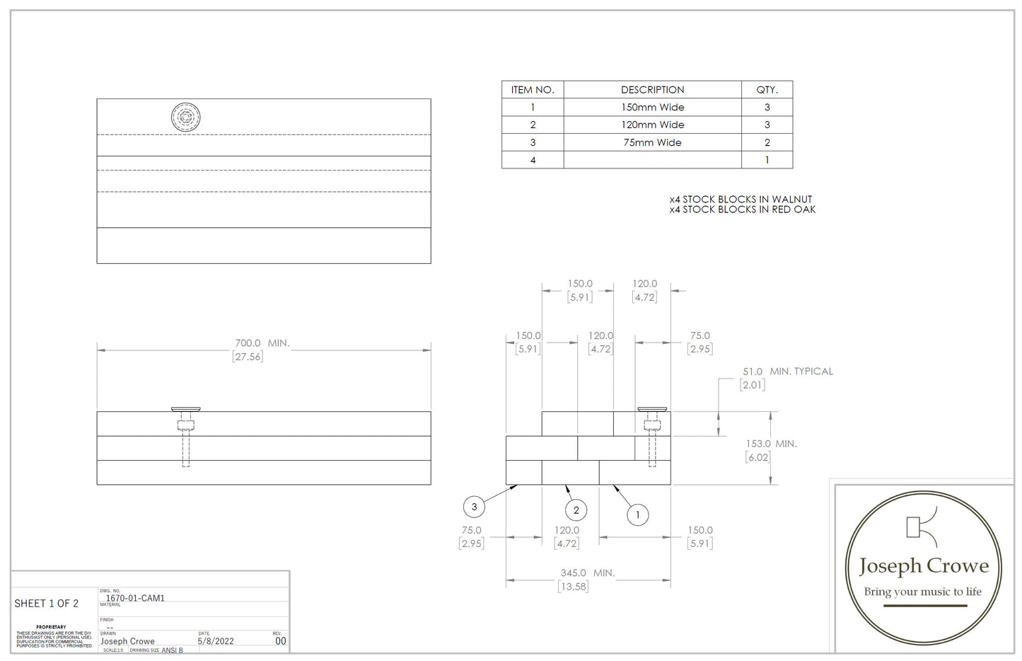 3D CAD plans for ES-290 Biradial Horn -- Horn No.1670
