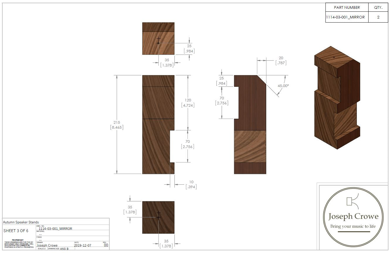 Speaker Stand Plans